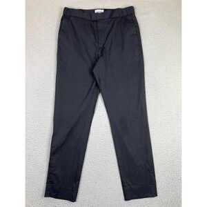 LESTRANGE Pants Mens Medium Gray Slim Fit Stretch Chino Tapered Casual Travel
